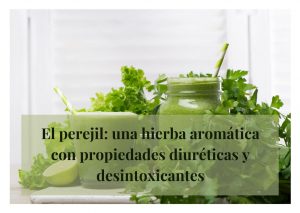 perejil propiedades beneficios