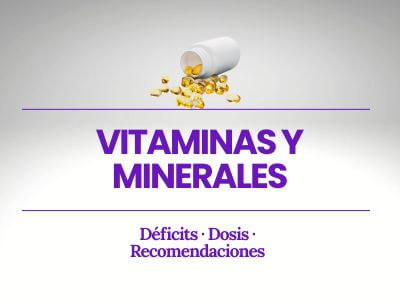 vitaminas y minerales

