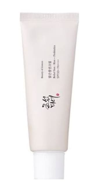 Cosmética coreana BEAUTY OF JOSEON RELIEF SUN RICE PROBIOTICS SPF50+ PA++++ 50ML