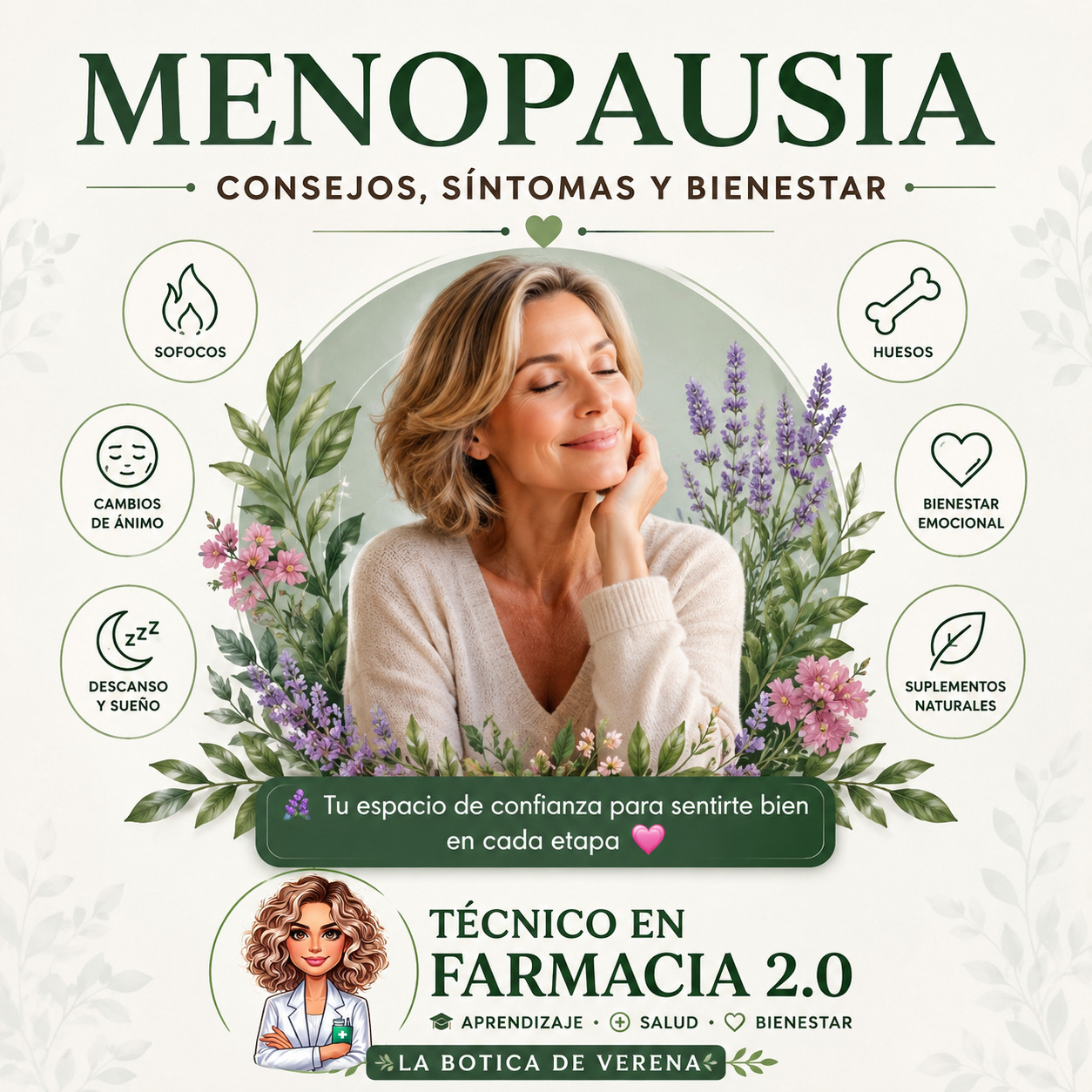 Menopausia | Consejos, síntomas y bienestar
